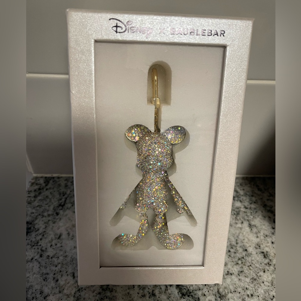 Disney x Baublebar | Mickey Mouse Disney Bag Charm - Classic NWT